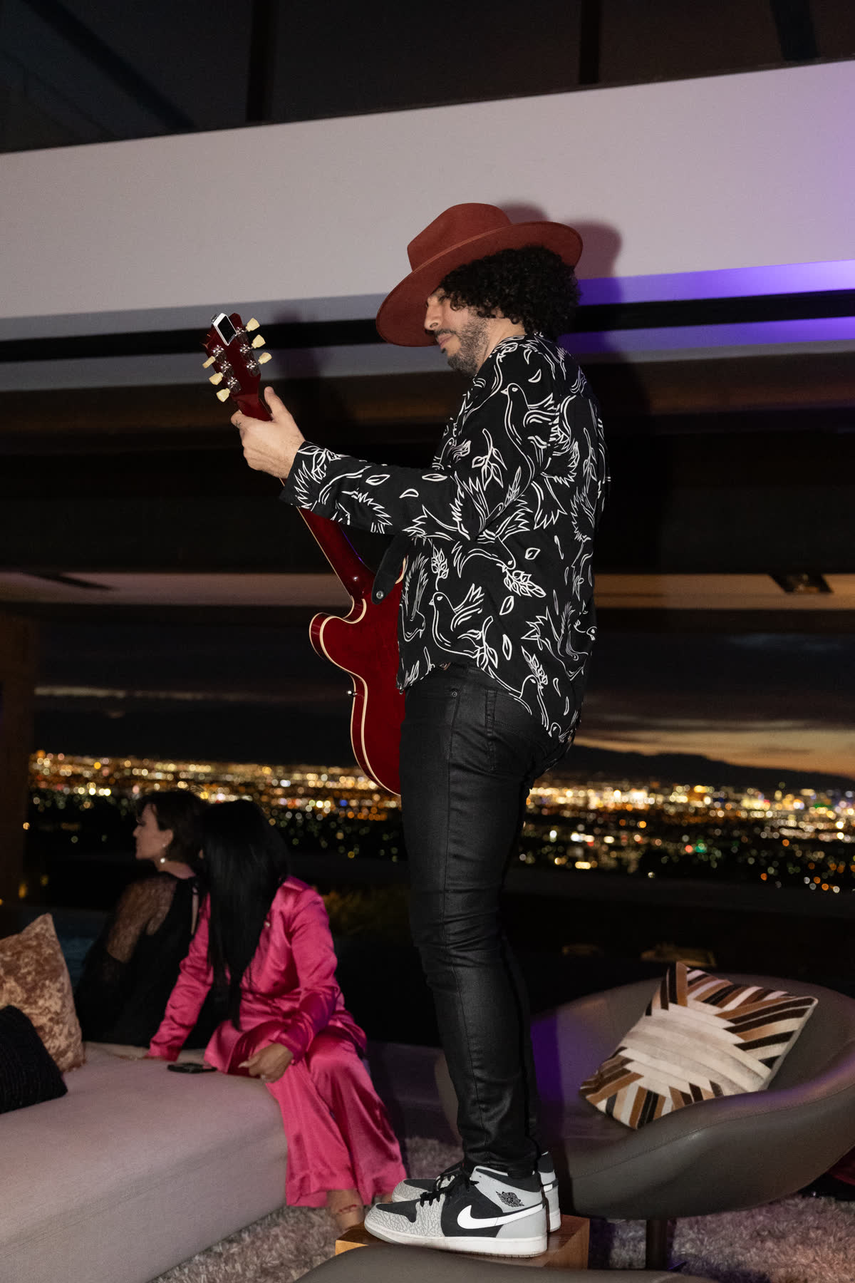 Guests at the Vegas estate event